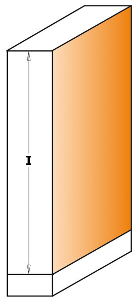 Фреза концевая CMT обгонная с подшипником D=19,0 I=25,4 S=6,0 - фото 2 - id-p94933112