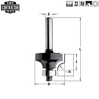 Соңғы фреза CMT-contractor ішкі радиусы R=12,7 (т менгі мойынтірек) S=8 D=38,1x19