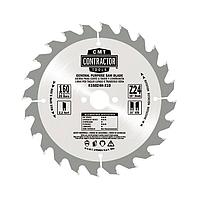 Диск пильный 216x2.4/1.6x30 Z24 ATB -5NEG CMT K21624M-X10