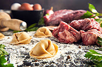 Плекс с оранжевой полоской