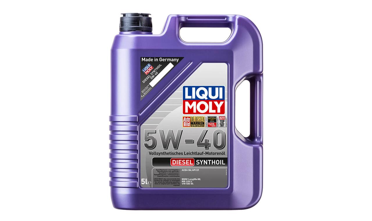 Масло моторное LIQUI MOLY Diesel Synthoil 5w40 5л. (1341)