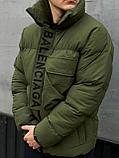 Куртка Balenciaga хаки 10005-2, фото 2