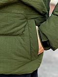 Куртка Balenciaga хаки 10005-2, фото 5