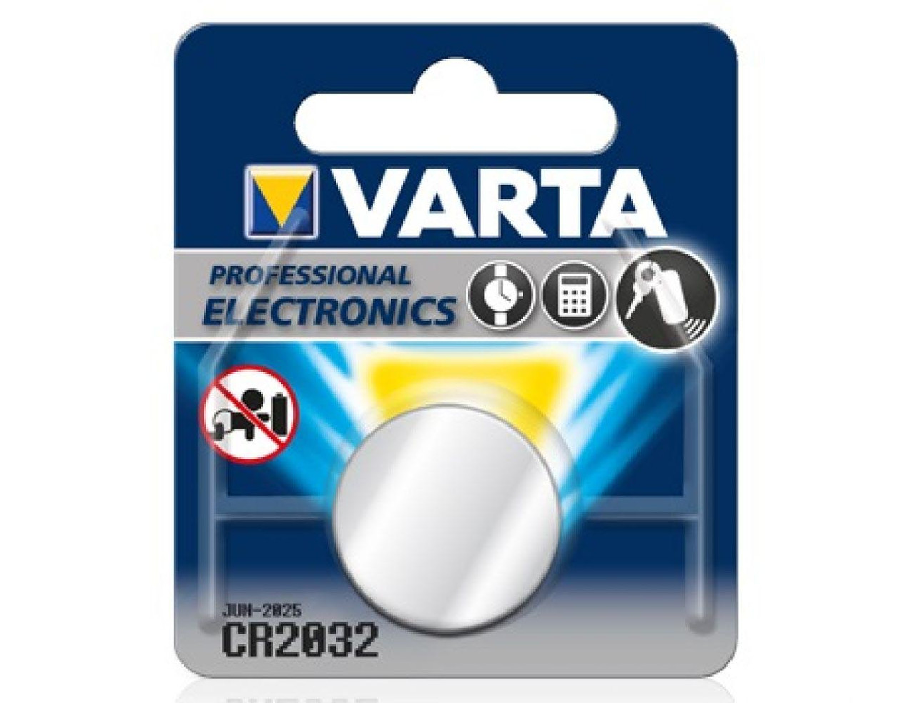 Батарейка Varta CR2032 3V-230mAh