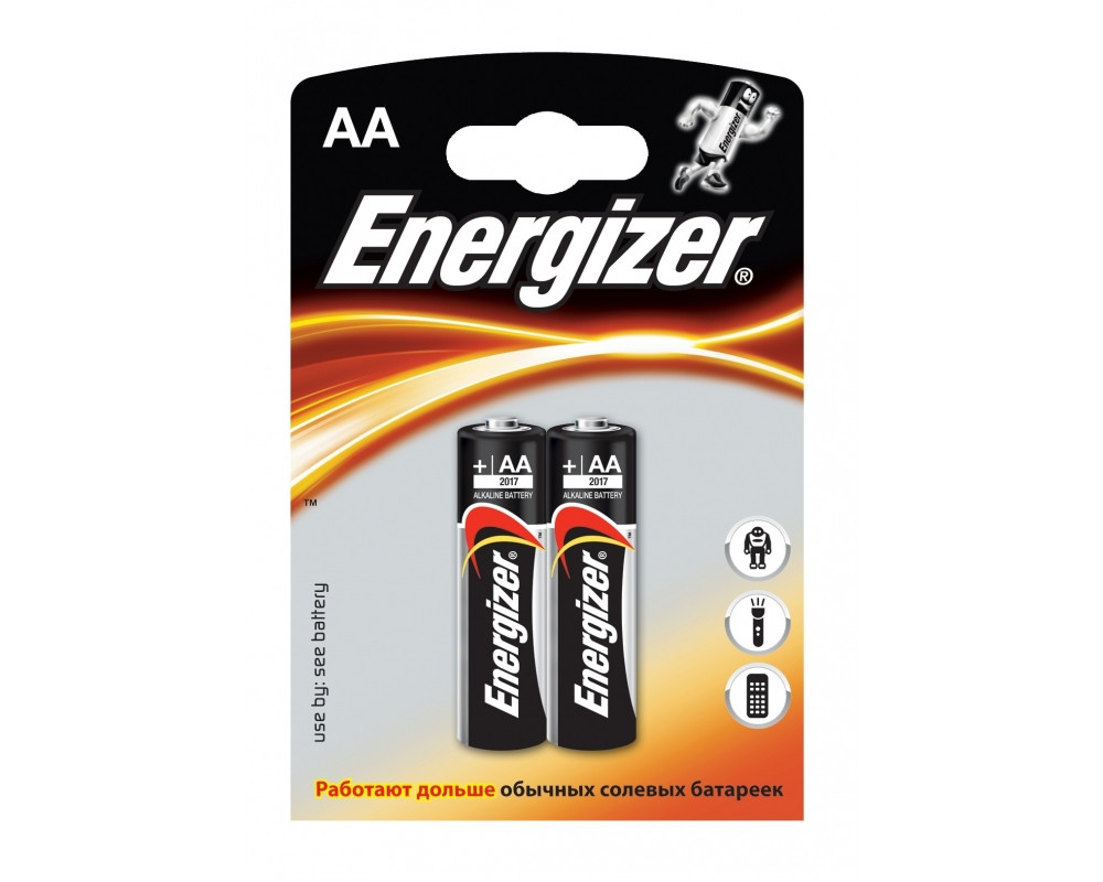 Батарейка Energizer AA2шт LR6 штучно