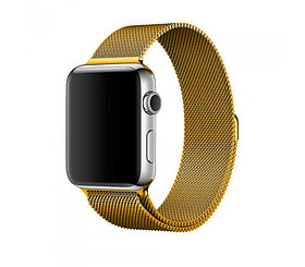 Ремешок For Apple Watch 38mm COTEetCI W6 WH5202-GD Magnet Band Gold