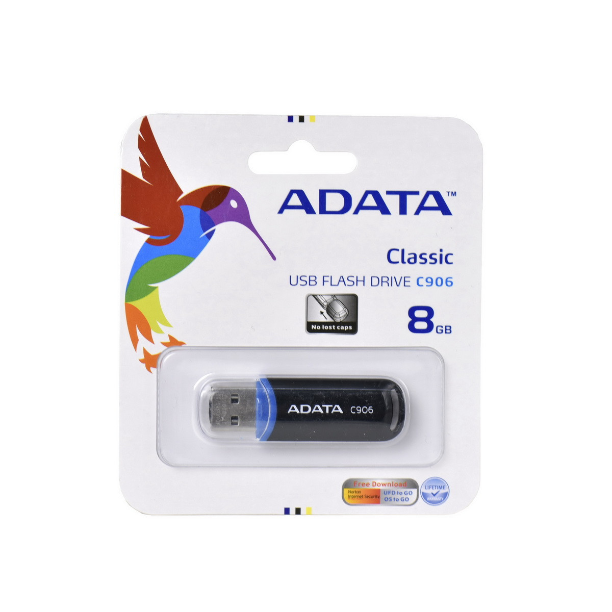 USB Flash 8Gb Adata C906 Black AAA