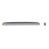 Ручка - шнур №08 (стально-серая) 35/5 см с пластиковыми наконечниками (100 шт)