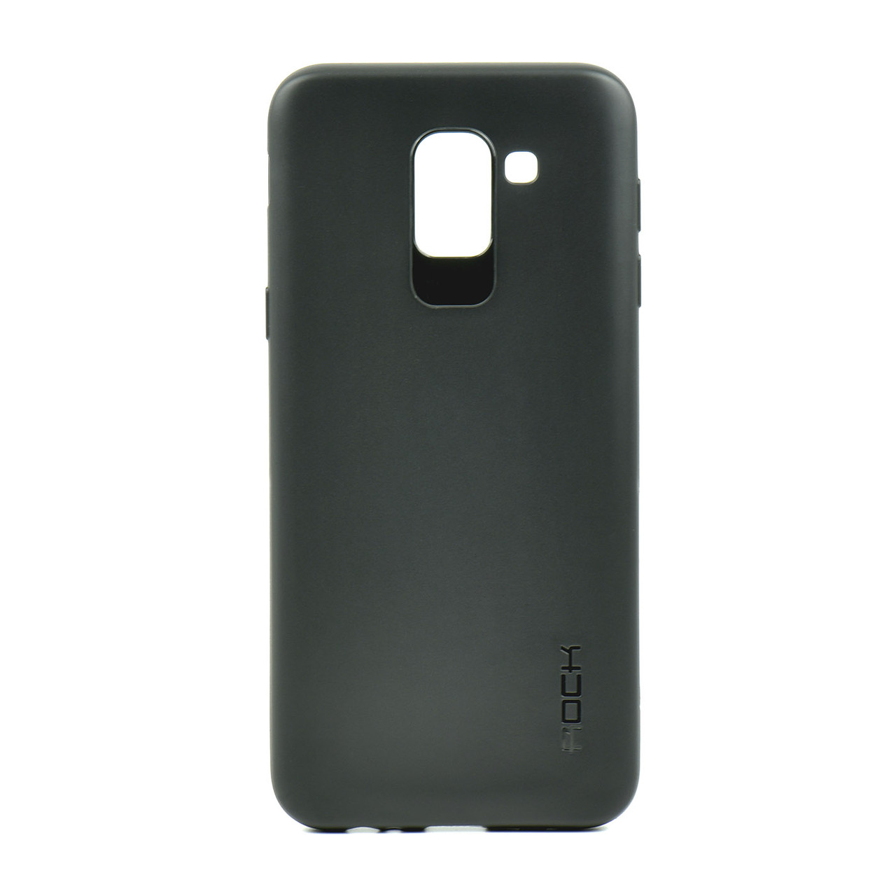 Чехол для Samsung Galaxy J6 (2018) J600 back cover gel Rock mate Black OEM