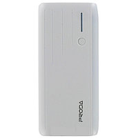 Power bank Proda Time PPL-19 12000mAh Strobe Lights 2xUSB 20A-2.1A White