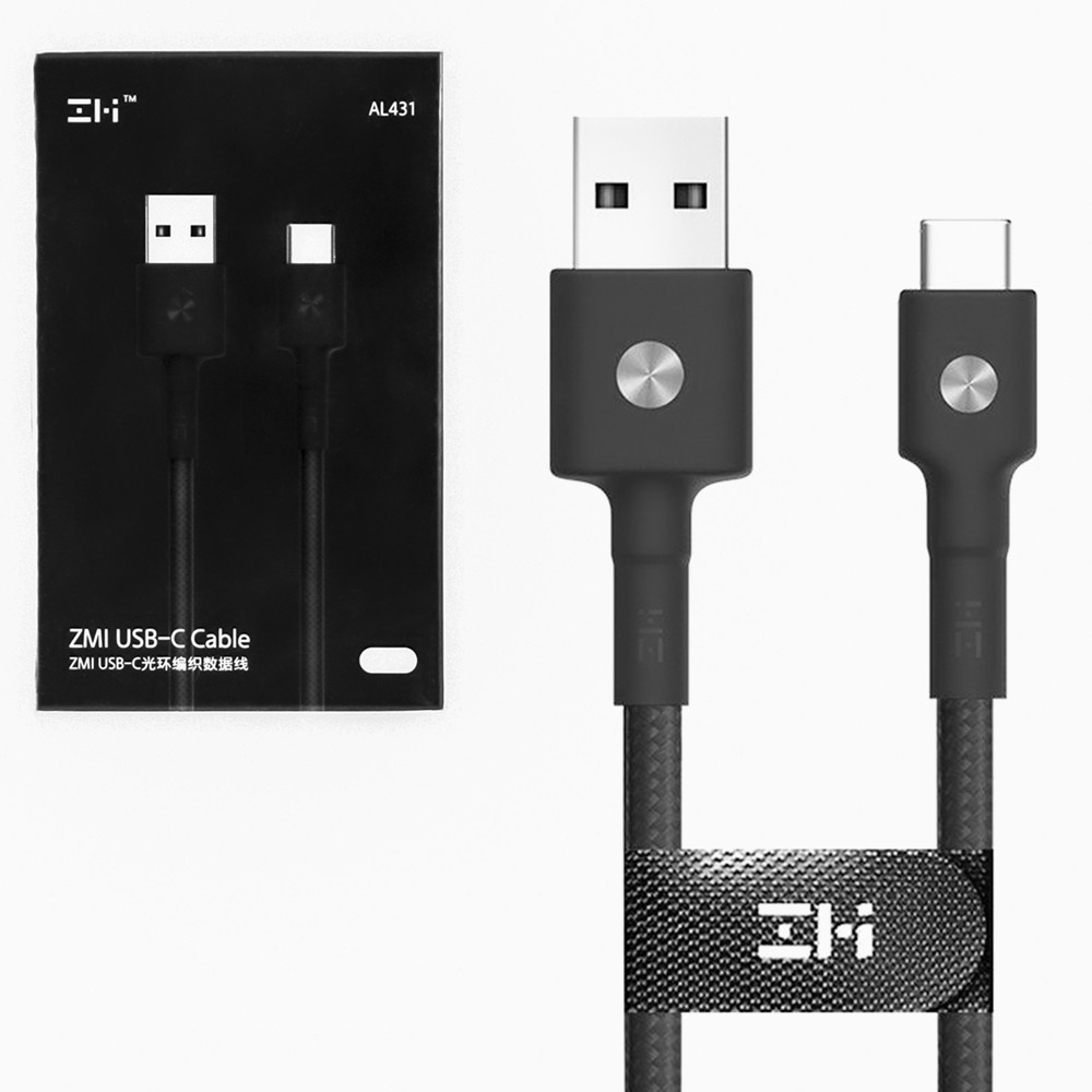 Кабель Type-C Xiaomi ZMI AL431 2m, Black