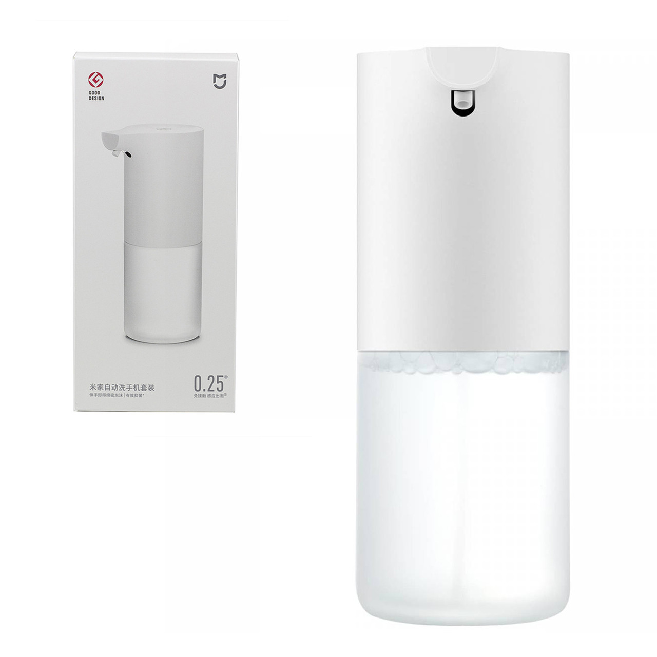 Сенсорная мыльница Xiaomi Mi Mijia Foam Soap Dispenser, (MJXSJ03XW), 320ml, White