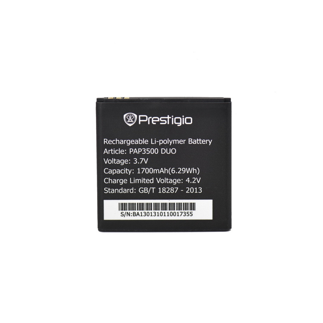 Аккумулятор Prestigio PAP3500 DUO 1700 mAh Original OEM