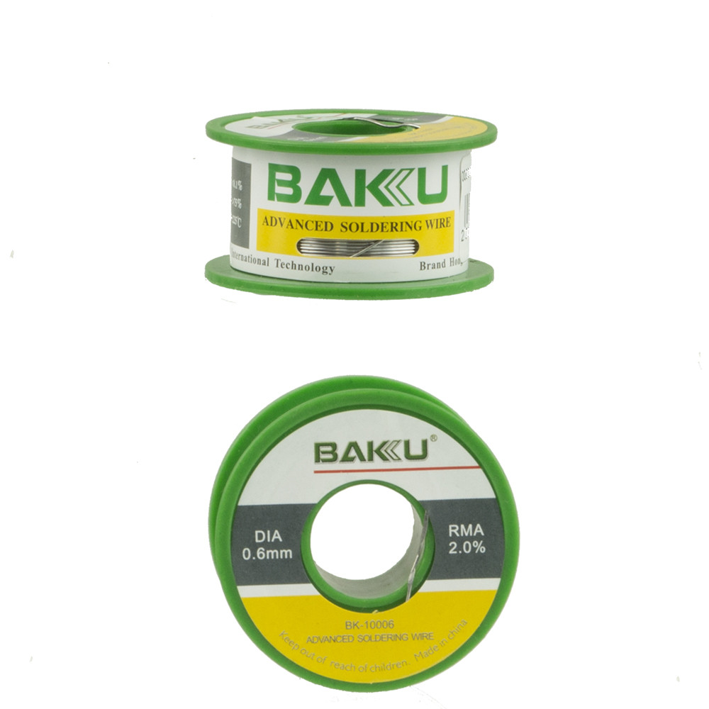 Олово катушка Baku BK-10006 (0,6mm) 50g