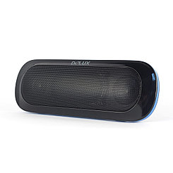 Портативная акустическая система Delux DLS-Q7 FM/MP3 Black/Blue