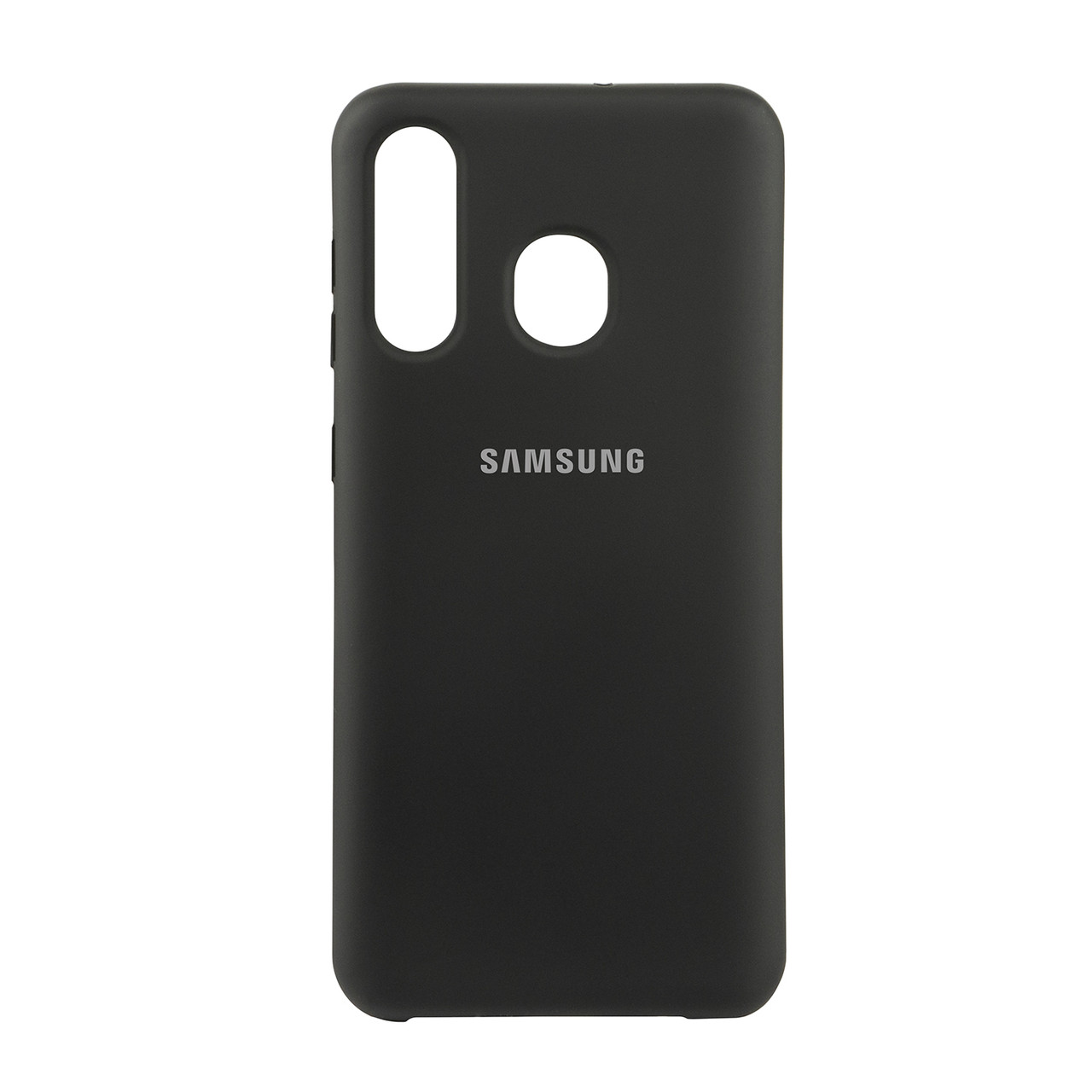 Чехол для Samsung Galaxy A20/A30 back cover Silky and soft-touch Silicone Cover Black