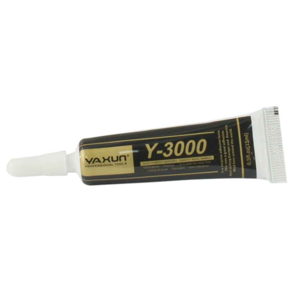 Клей Y-3000 Ya Xun для склеивания тачскринов с рамками чёрный 15мл - фото 1 - id-p94939214