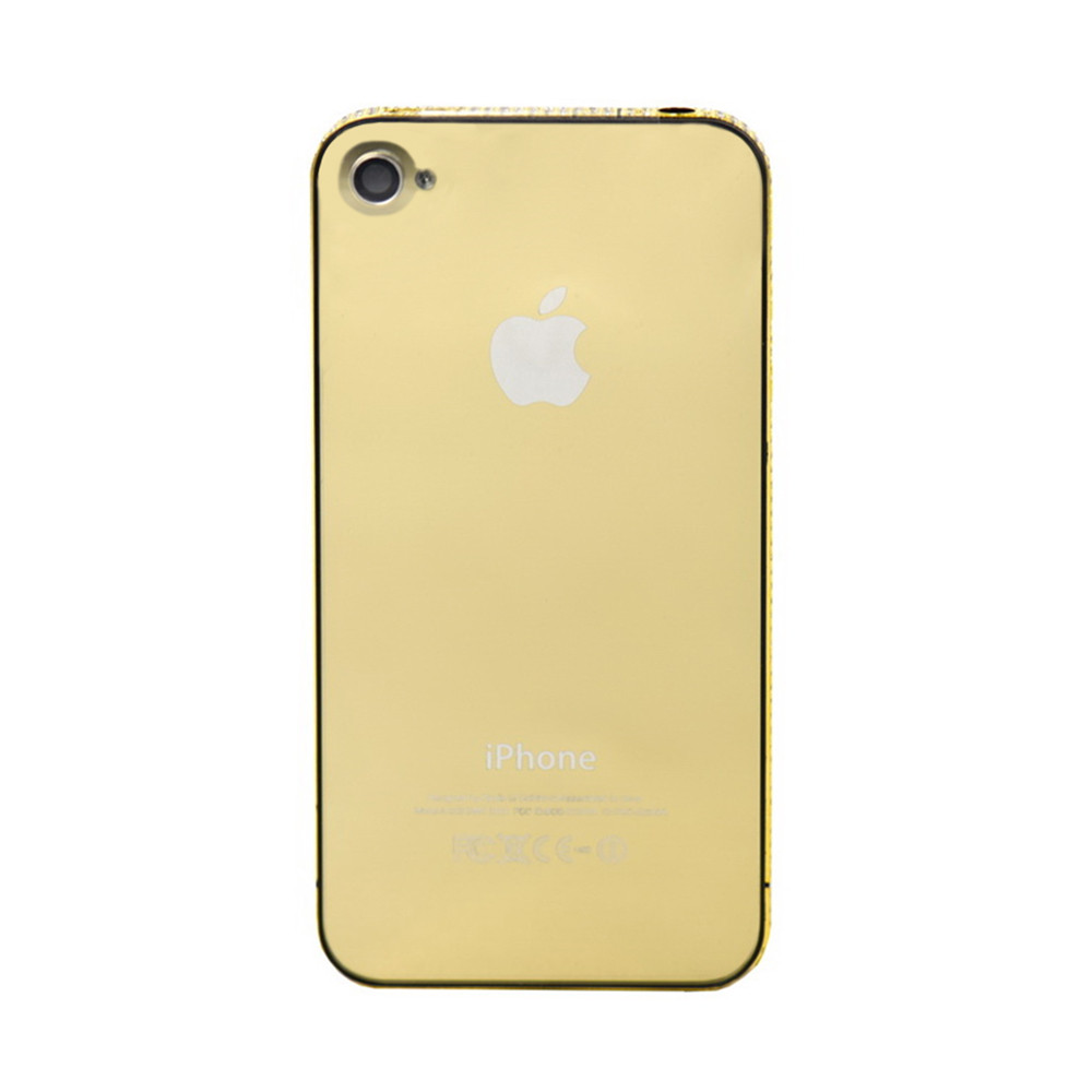 Дисплей Apple iPhone 4G + средняя часть Swarovski + задняя крышка Gold