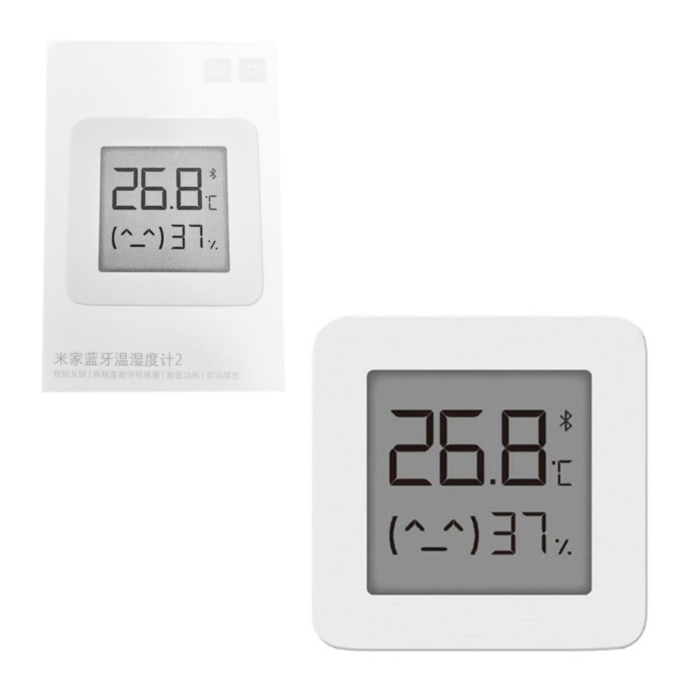 Датчик температуры и влажности термометр-гигрометр Xiaomi Mi 2 (LYWSD03MMC), White