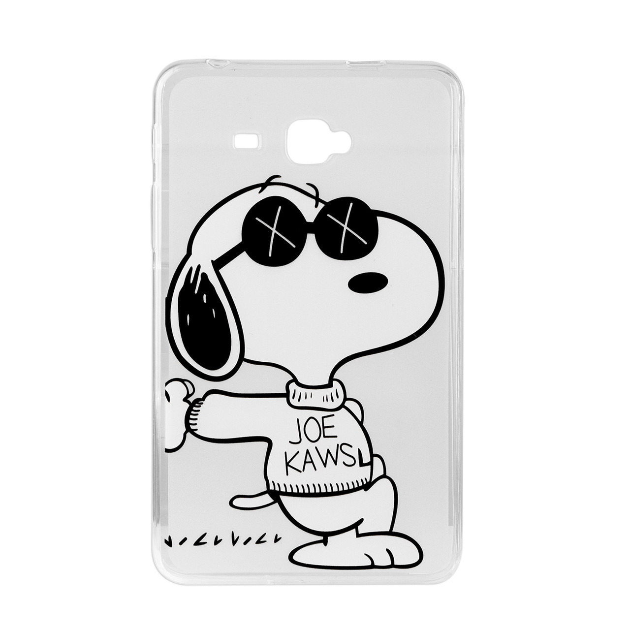 Чехол для Samsung Galaxy Tab A 7.0 SM-T285 back cover TPU Hu Ang Snoopy, Clear