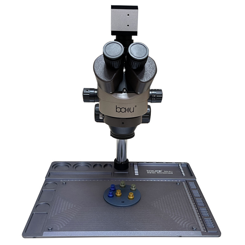 Микроскоп бинокулярный цифровой Baku BA-011, увеличение 7Х-45Х