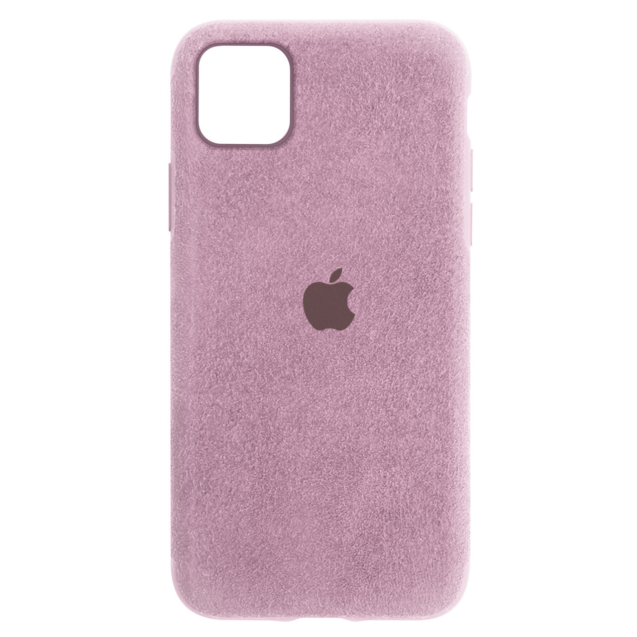 Чехол для Apple iPhone 11 Pro Max (6.5*) back cover Alcantara Cover Pink