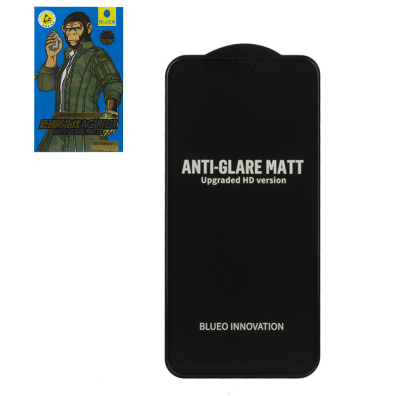 Защитное стекло Apple iPhone 13 Pro Max (6.7*) Blueo AG Anti-Glare Matte (NPB9), Black