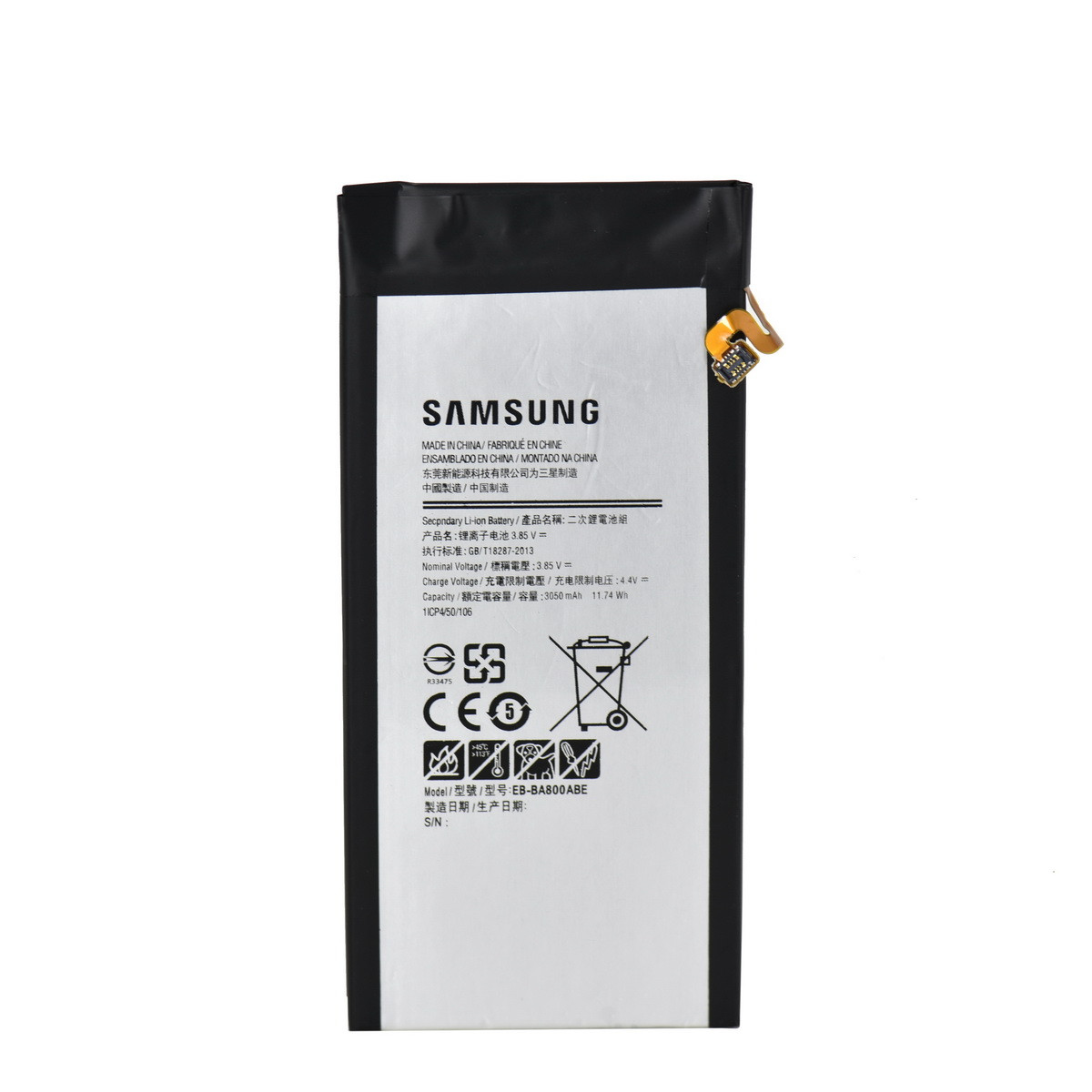 Аккумулятор Samsung Galaxy A8 (2018) BE-BA800ABE 3050mAh Original OEM