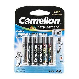 Батарейка Camelion AA 4 шт LR6-BP4DG Alkaline штучно