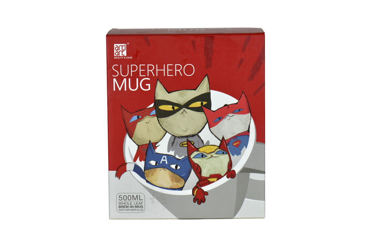 Кружка-заварник Superhero Mug 500ml Red