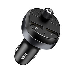Автомобильное зарядное устройство + Bluetooth Fm Transmitter Hoco E41 2XUSB, Black