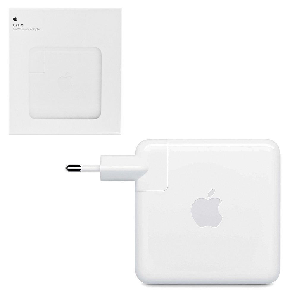 Сетевое зарядное устройство для ноутбука Apple MacBook 96W USB-C (A2166), White