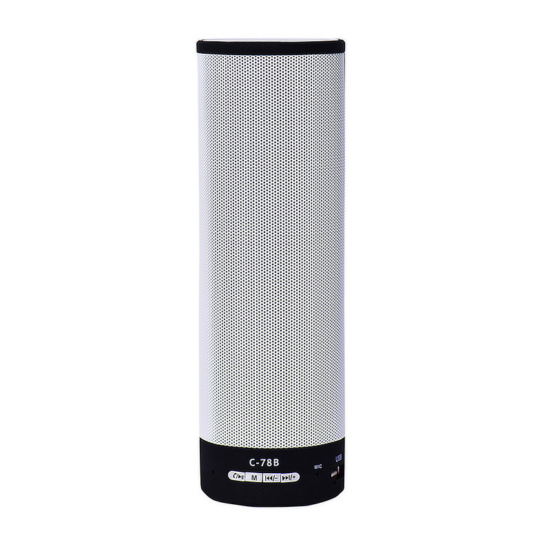 Портативная акустическая система Bluetooth Music Box C-78B с цветомузыкой Black - фото 1 - id-p94941707