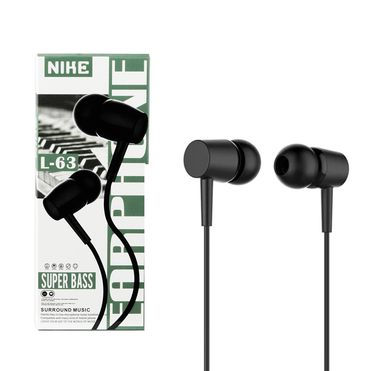 Гарнитура Nike L-63, Black