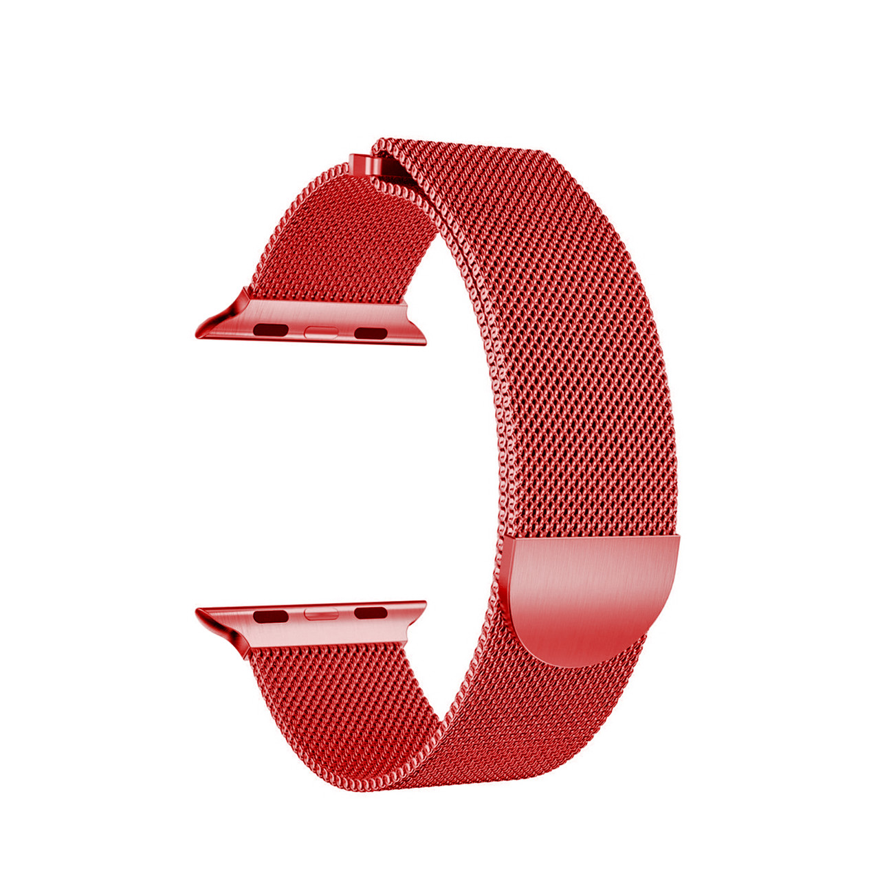 Ремешок For Apple Watch 38mm/40mm Bikson Magnetic Milanese Loop, Red