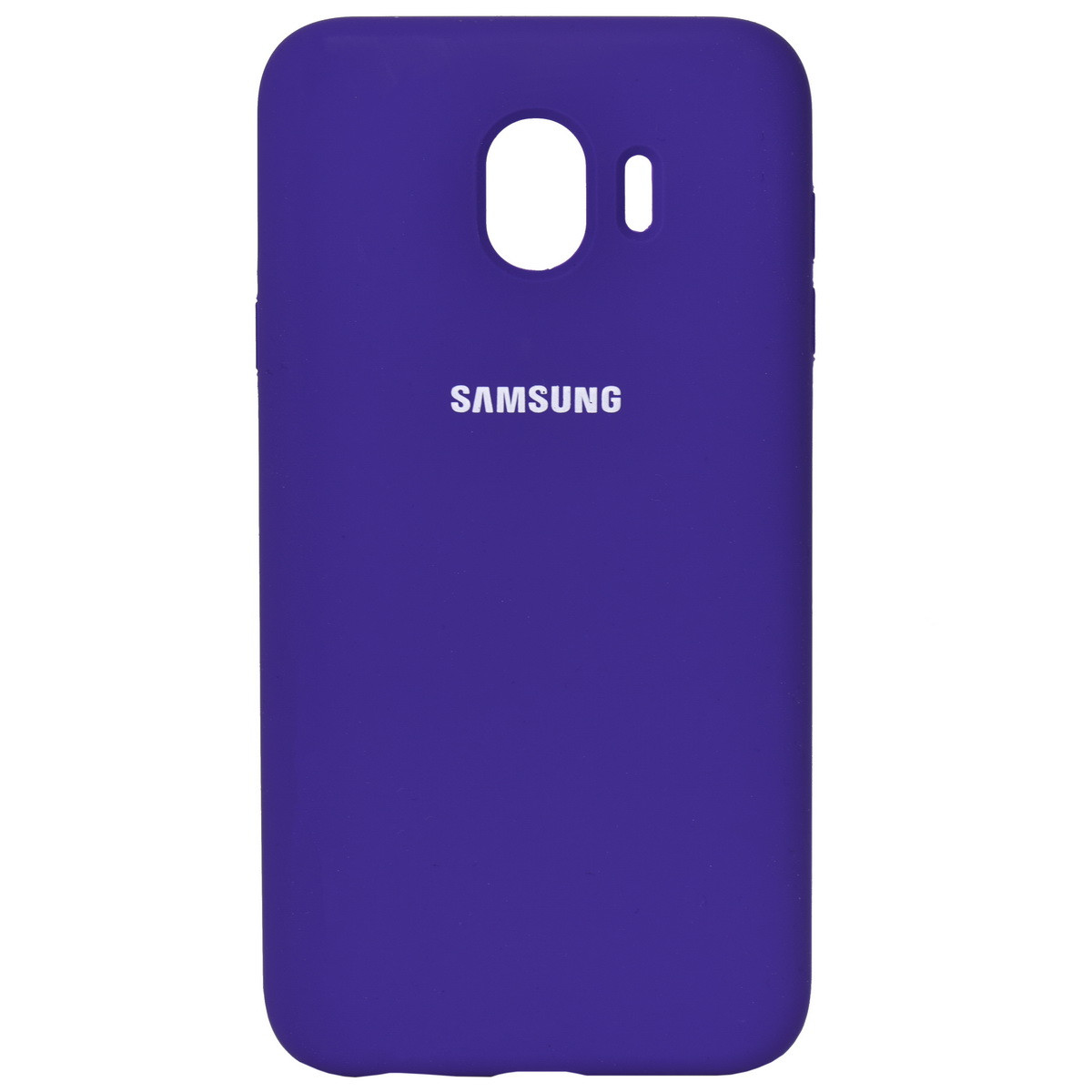 Чехол для Samsung Galaxy J4 (2018) J400 back cover Silky and soft-touch Silicone Cover Purple