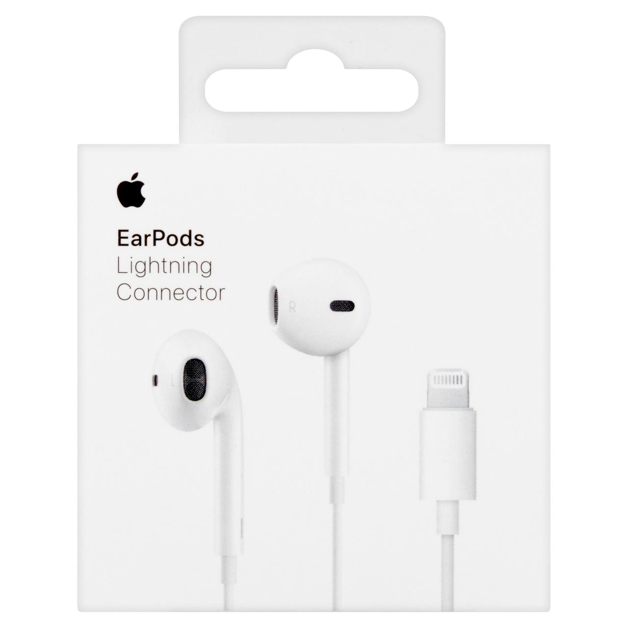 Гарнитура Apple EarPods with Lightning, Copy High Quality, White