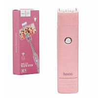 Монопод Hoco K6 Bluetooth Beauty Highlight Pink