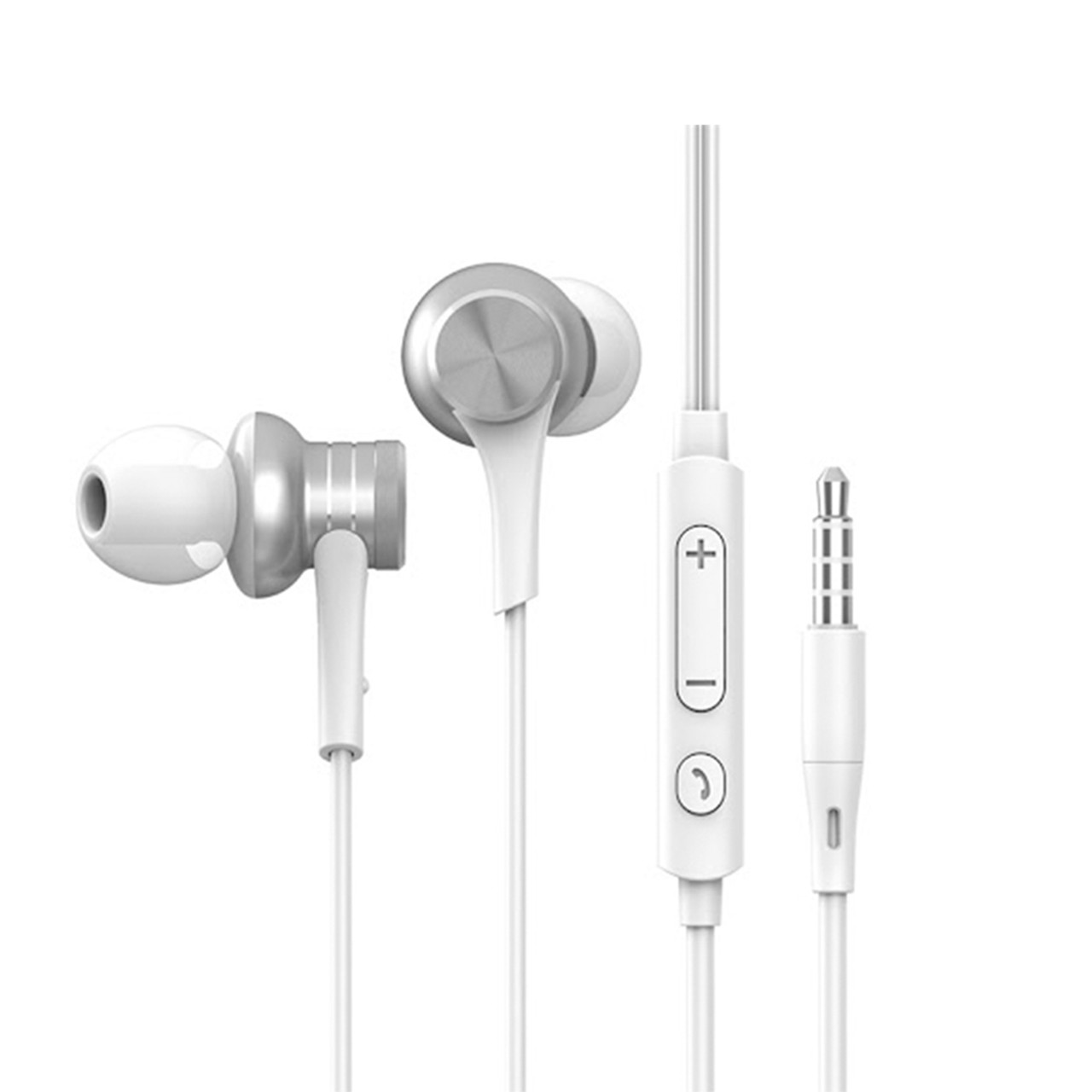 Гарнитура BYZ SM568 Metel Earphone Silver