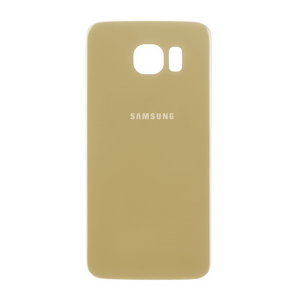 Задняя крышка Samsung Galaxy S6 G920 Gold (71) - фото 1 - id-p94936862