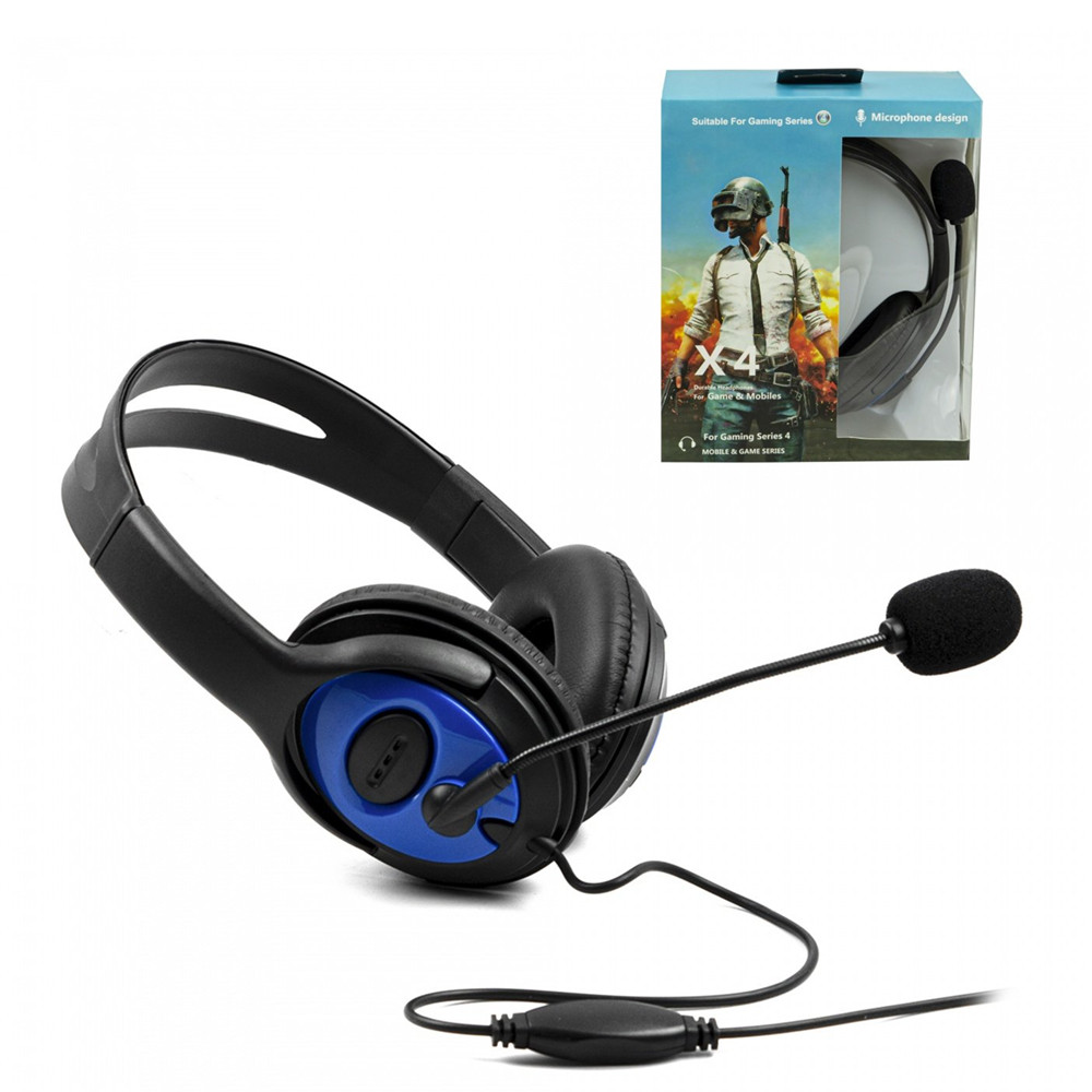 Гарнитура Gaming X4, Black/Blue