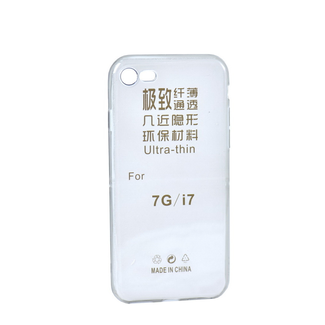 Чехол для Apple iPhone 7 back cover ultra-thin gel Gray/clear