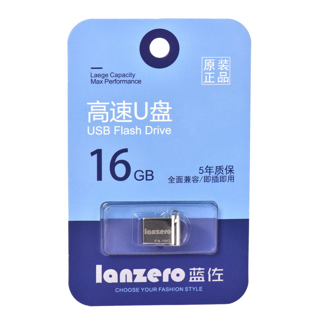 USB Flash 16Gb Lanzero mini F4 Silver