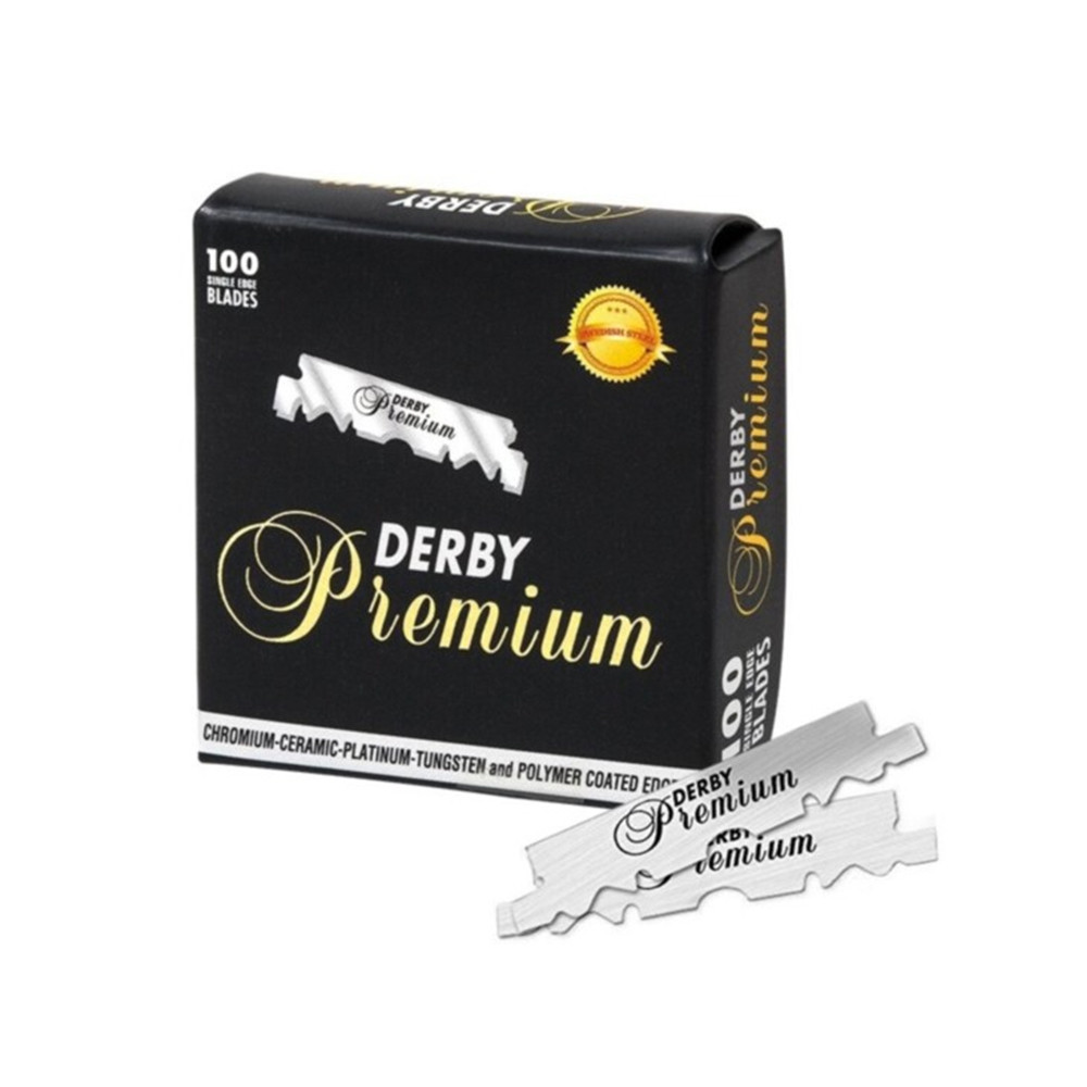 Лезвия Derby Premium Single Edge Razor Blades