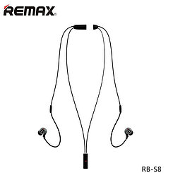 Bluetooth Гарнитура Remax S8 Neckband Sport Earphones Black