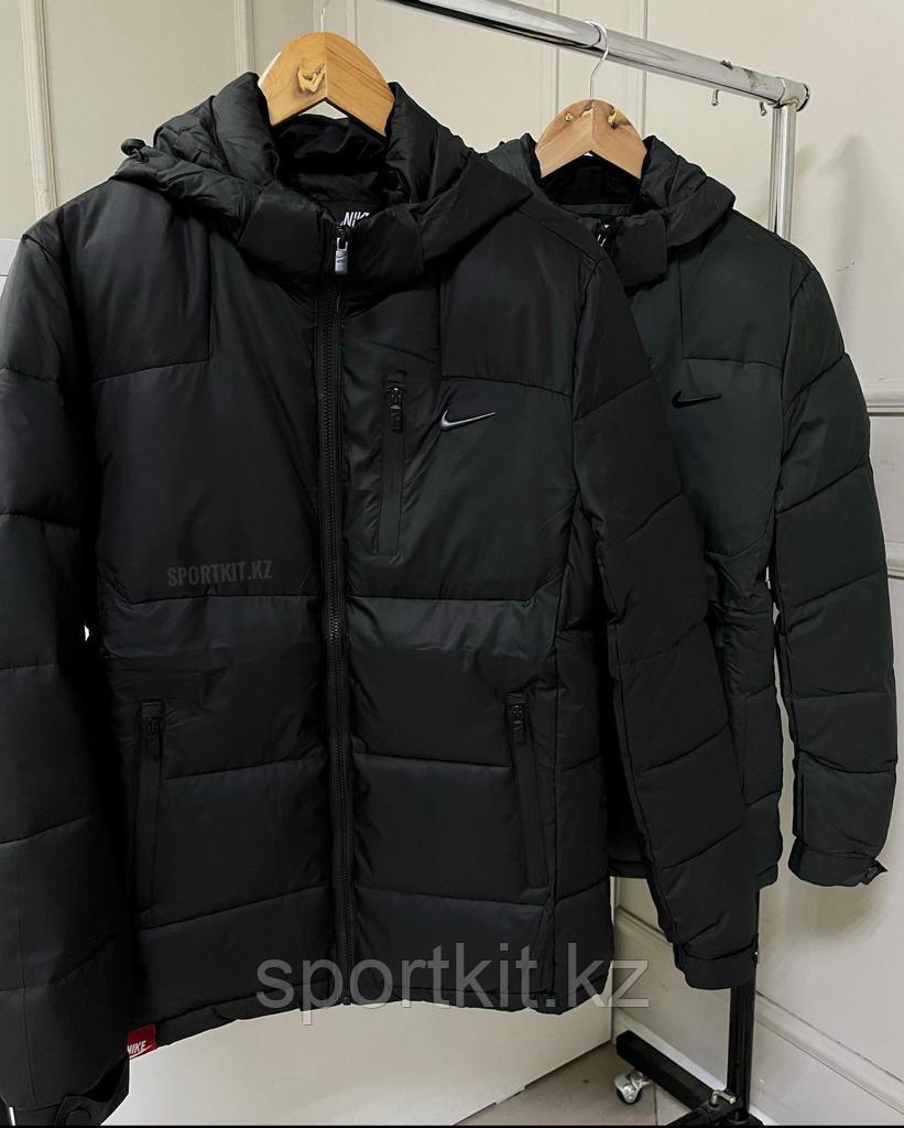 Мужская куртка Nike 5576, хаки - фото 5 - id-p94943240