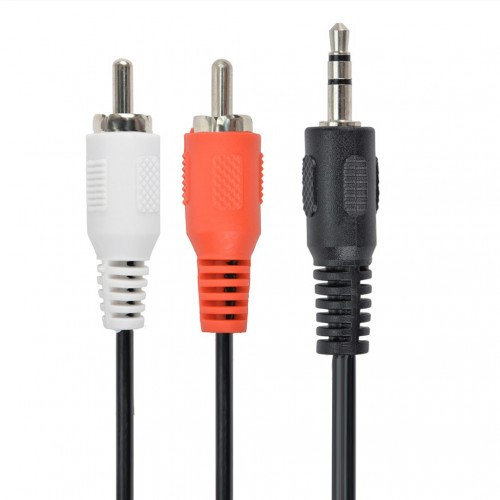 Cablexpert переходник со штекера 3.5 мм на штекеры RCA кабель интерфейсный (CCA-458/0.2) - фото 2 - id-p94946467