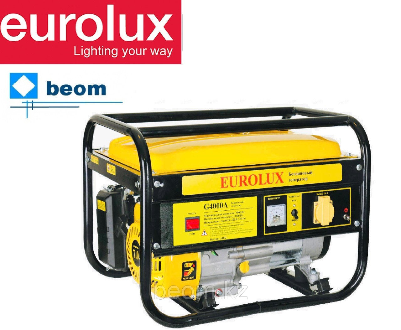 Бензиновый генератор EUROLUX G4000A (3000 Вт | 220 В)