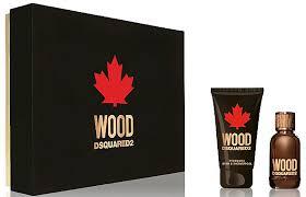 Dsquared2 Wood for Him Gift Set edt 50ml+ shwer gel 50ml + body lotion 50ml