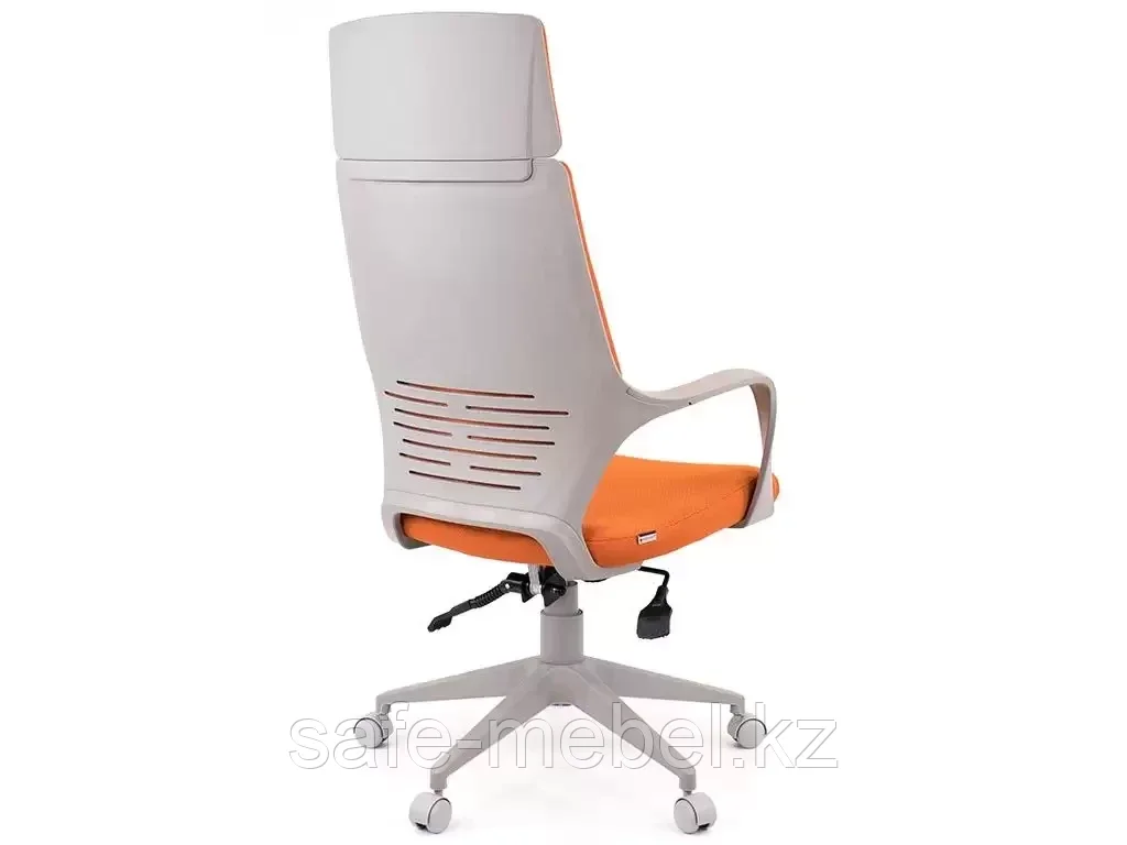 Кресло Trio Grey (ткань оранжевая) - фото 3 - id-p91883980